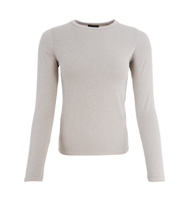 black colour - bcfaye lurex blouse - pearl silver