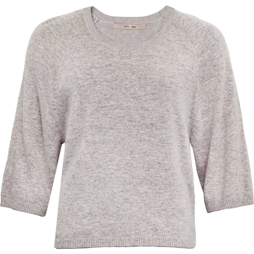 costamani - Allie ss Pullover - Grey