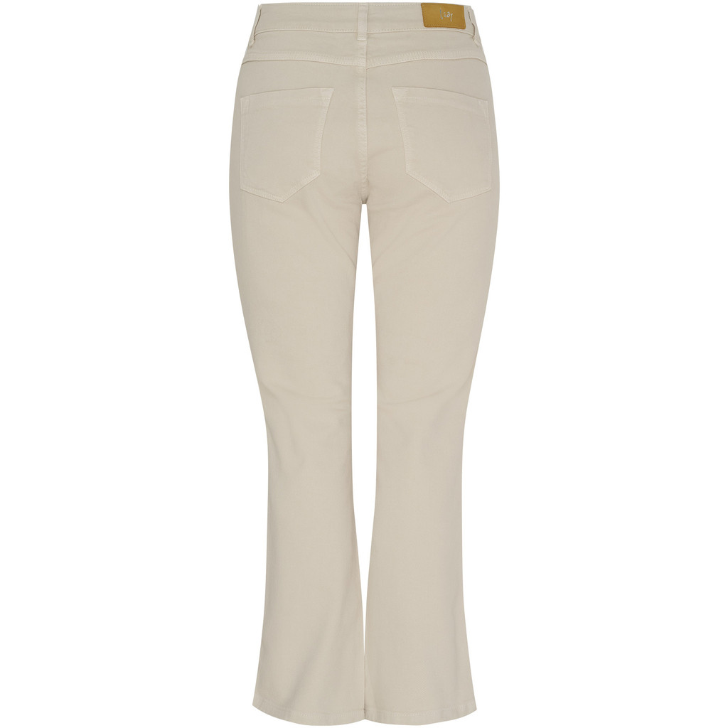 ISAY - COMO TWILL FLARE PANT - sand bag