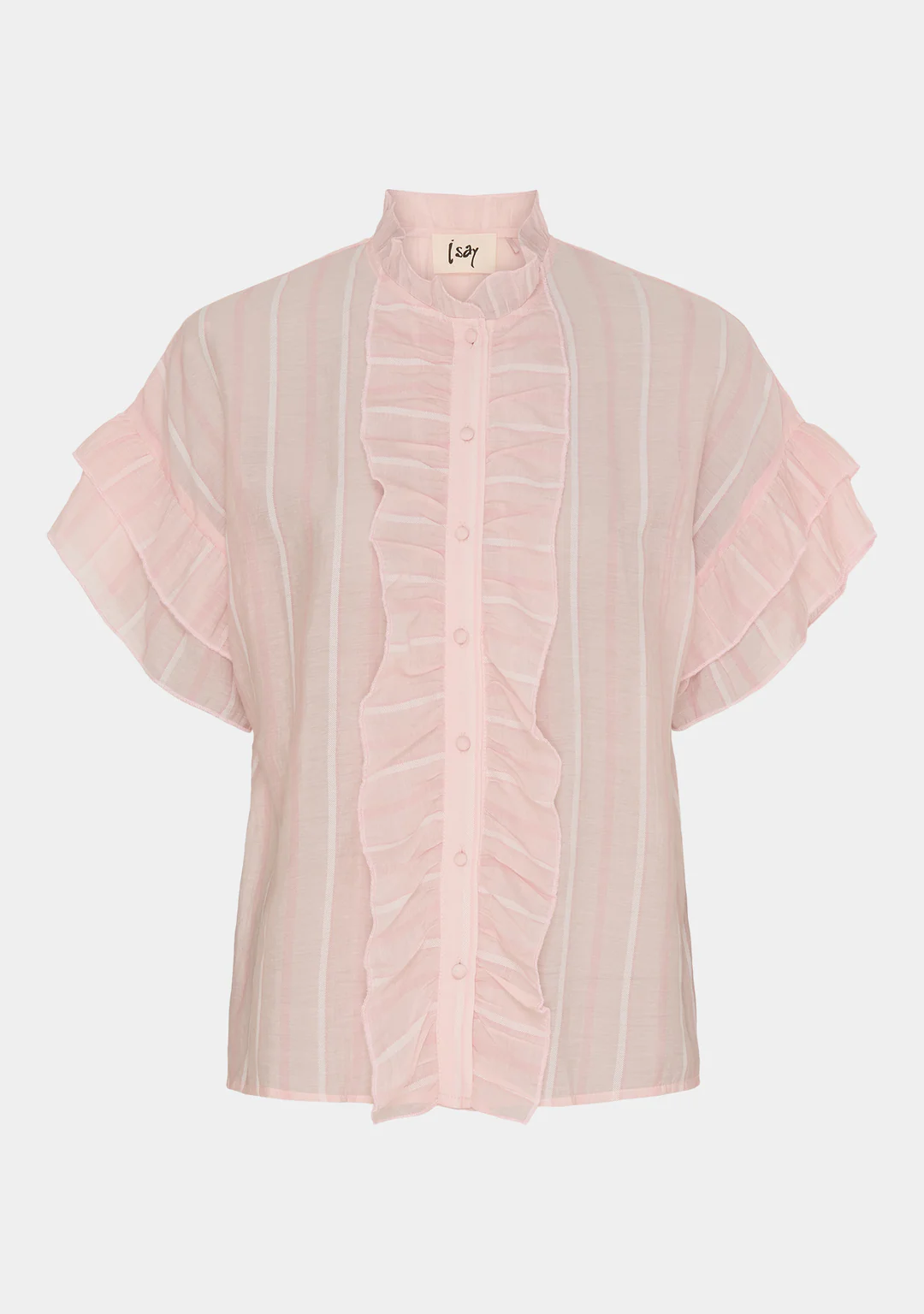 ISAY - HENNY TOP - POWDER ROSE STRIPE