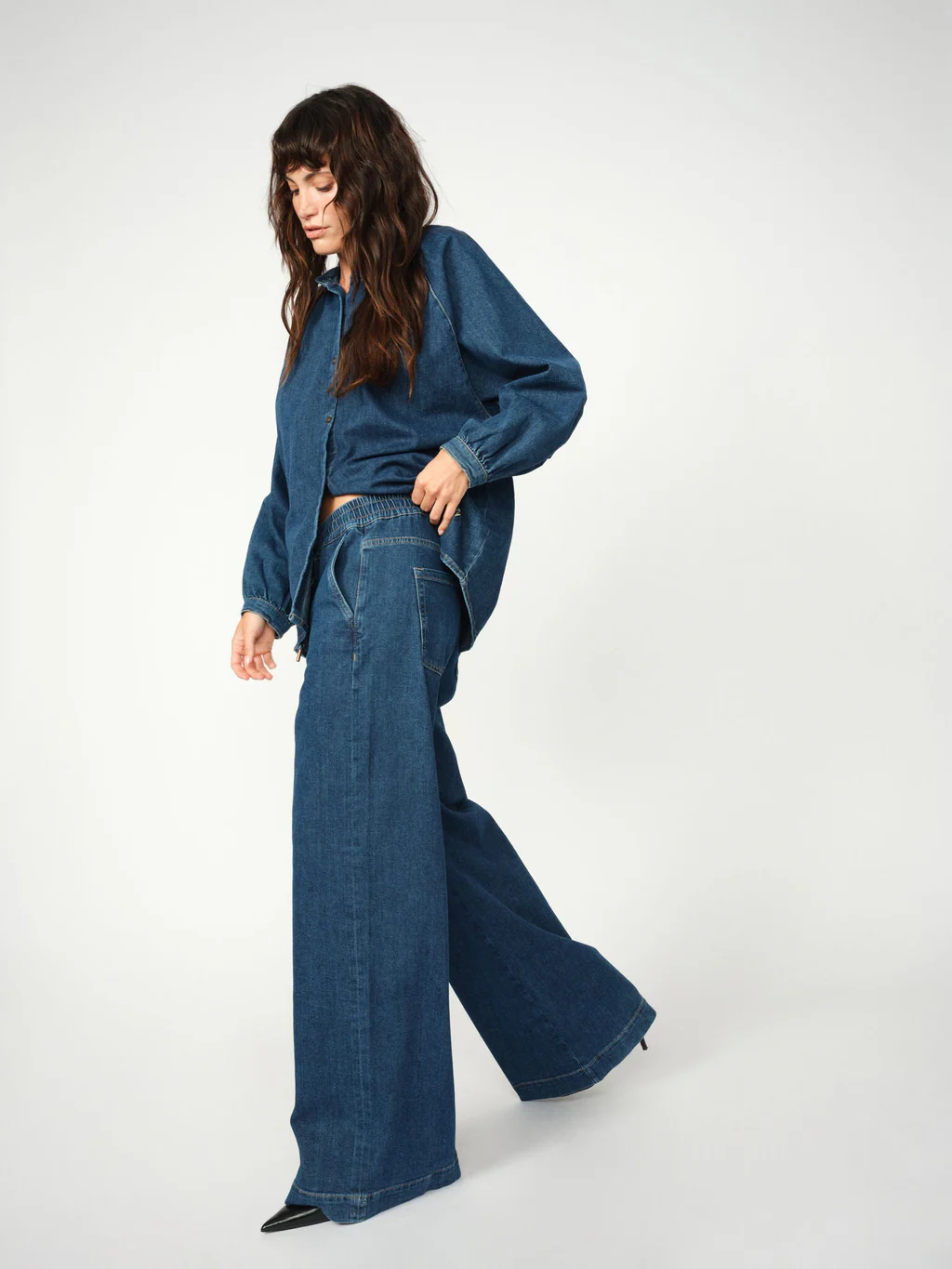 MOS MOSH – VASCO RELAX JEANS – DARK BLUE model