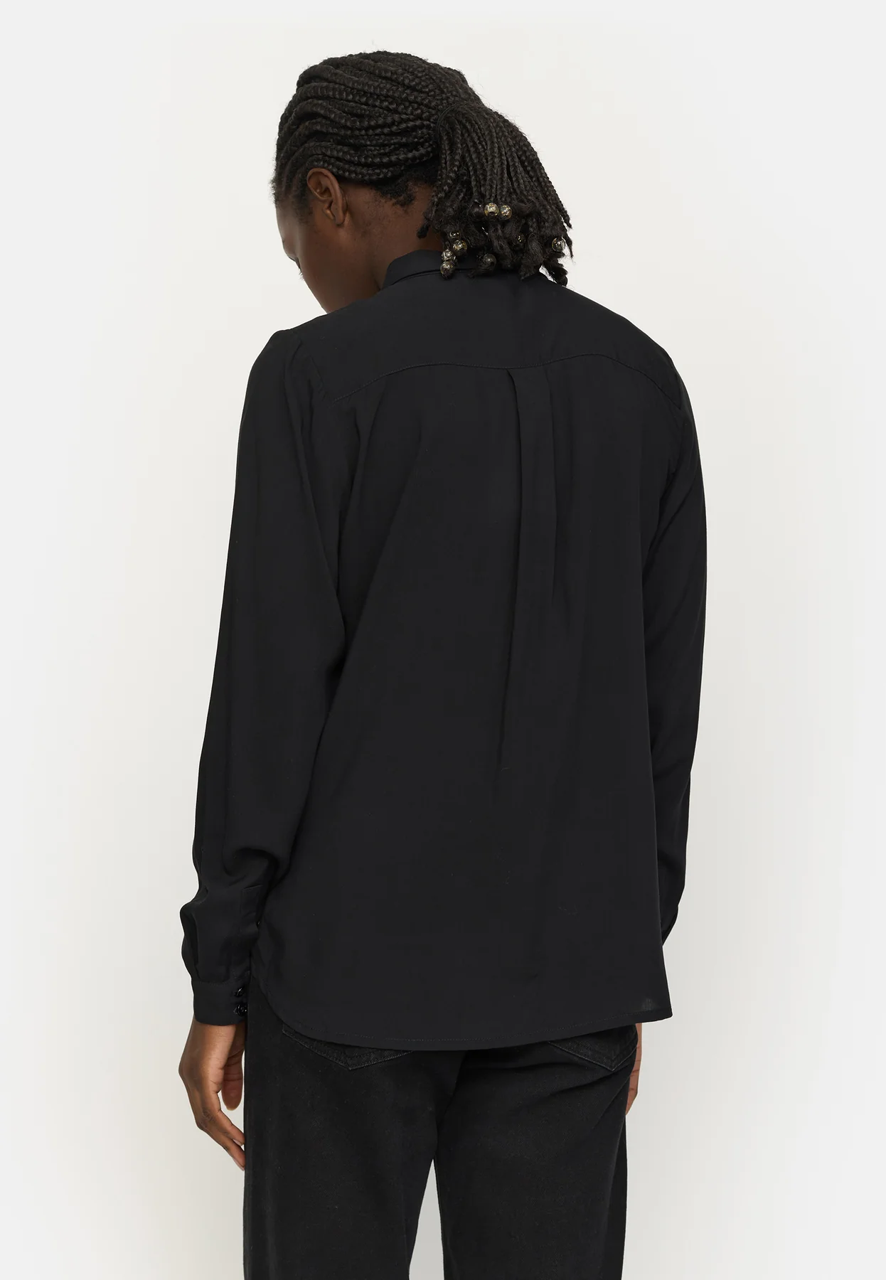 SOFT REBELS - SRFREEDOM LS SHIRT - BLACK BAG