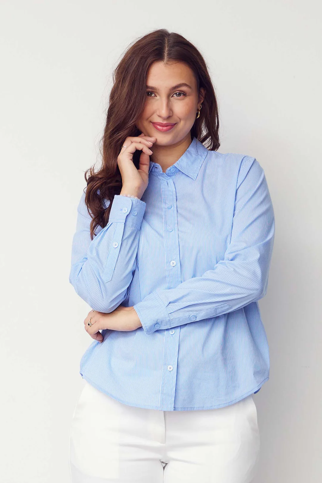 Bellis_Striped_Shirt-Shirts-57827-M56_Light_Blue_Pinstripe