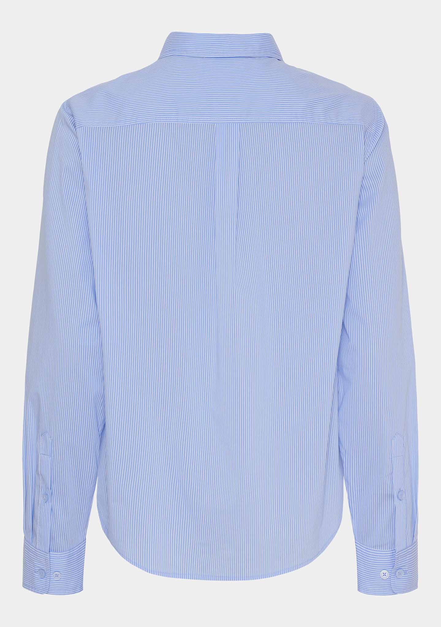 ISAY - BELLIS STRIPED SHIRT - LIGHT BLUE PINSTRIPE bag
