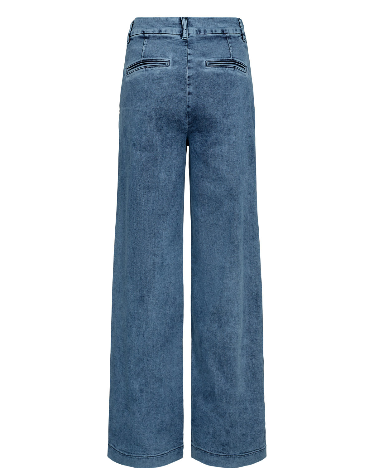 NÜMPH - NUAMBER - HR WIDE ACID JEANS - MEDIUM BLUE DENIM BAG