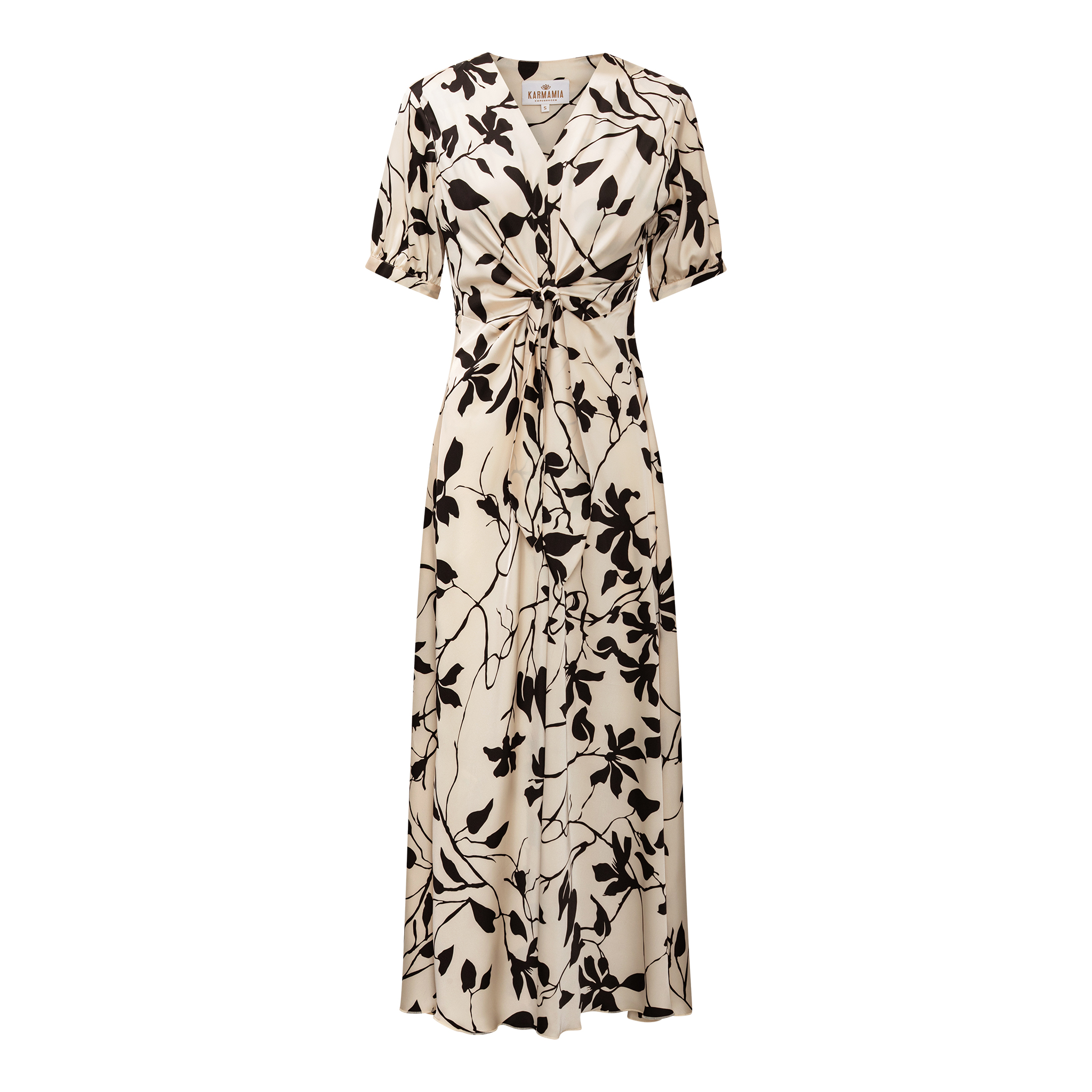 KARMAMIA - FAYE DRESS - MONO FLORAL