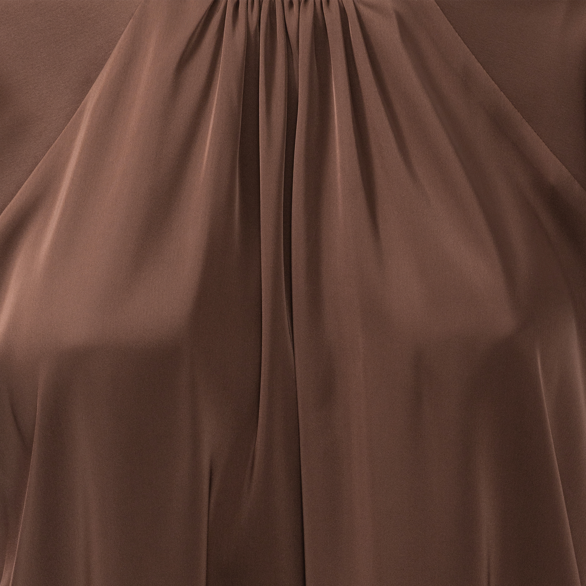KARMAMIA - RACHEL BLOUSE - SEMI RICH BROWN CLOSE