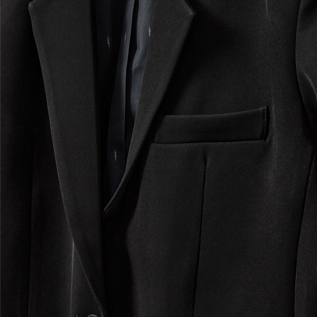 SOFIE SCHNOOR - KAISW OVERSIZE BLAZER - BLACK CLOSE